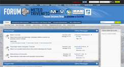 Desktop Screenshot of forum.meteotriveneto.it